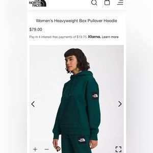 The North Face Women’s Heavyweight Box Pullover Hoodie